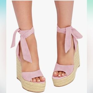 Like new Espadrille Wedge Heels